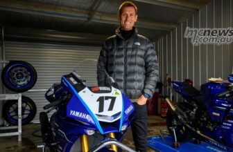 Troy Herfoss testing Yamaha Racing Team YZF-R1M wi...