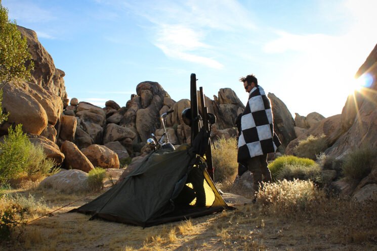Minimalist Motorcycle Camping Gear