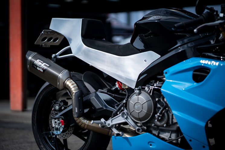 Custom Aprilia RS 660 sportbike by 46Works