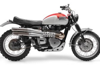 Best of British: A Triumph Scrambler Desert Sled f...