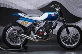 A Feisty Royal Enfield Guerrilla 450 Flat Tracker ...