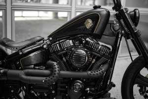 Harley-Davidson Fat Boy chopper by Rough Crafts