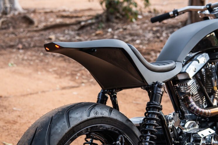 Harley-Davidson Shovelhead street tracker by Stoos Customs