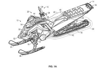 Polaris Just Patented a Composite-Framed Snowmobil...