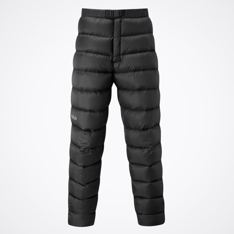 RAB Argon Pants can be a versatile alternative to a sleeping bag keeping your core warm on cold nights.