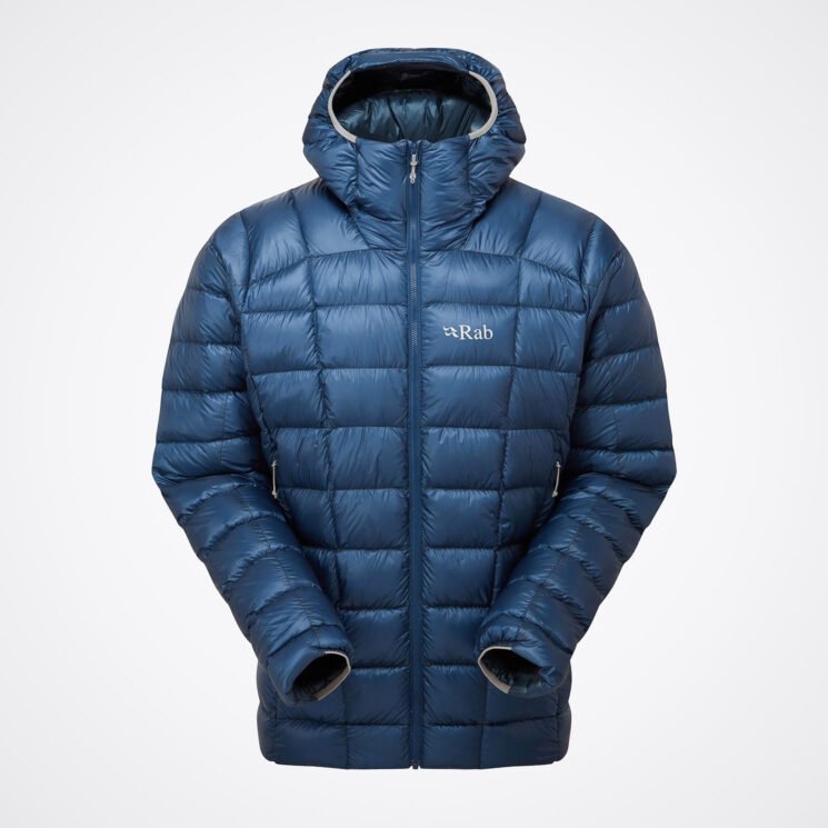 The RAB Mythic Jacket can be a versatile alternative to a sleeping bag keeping your core warm on cold nights while camping.