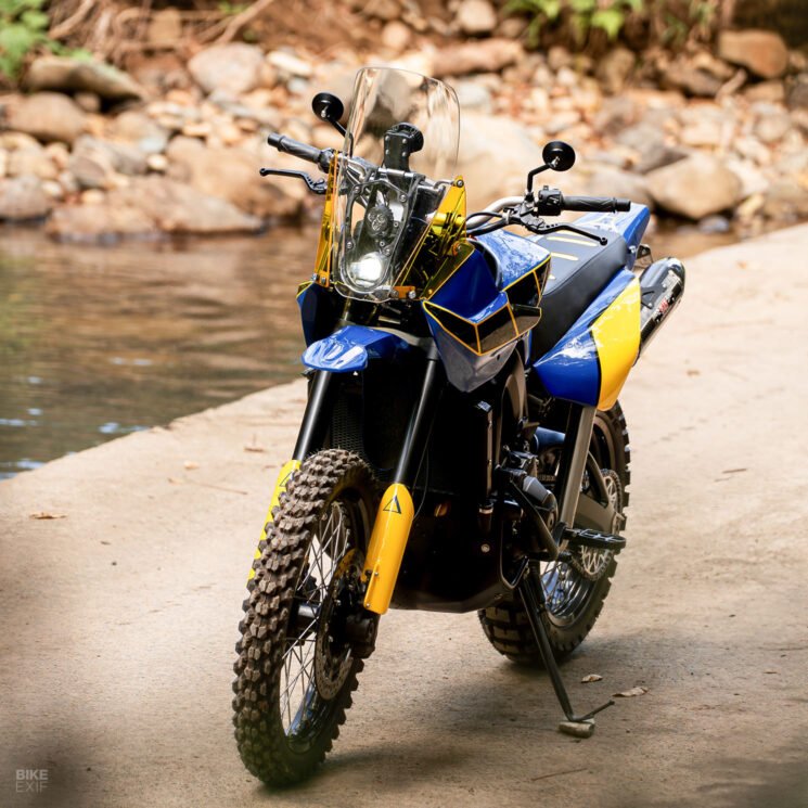 Yamaha MT-09 rally build by Purpose Built Moto