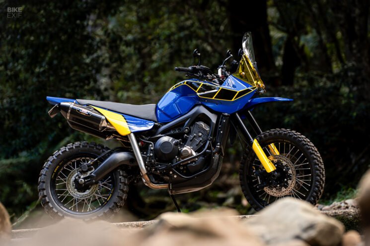 Yamaha MT-09 rally build by Purpose Built Moto