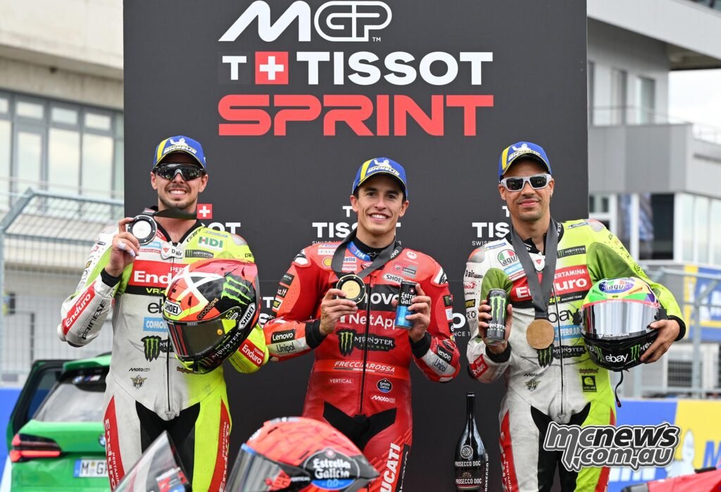 Balaton Park Sprint Race Podium