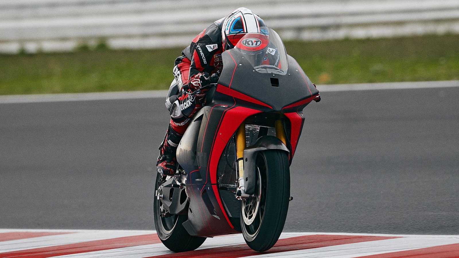 A view of the Ducati V21L prototype. Media sourced from Ducati. 