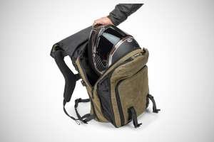 Kriega Roam Backpack with helmet