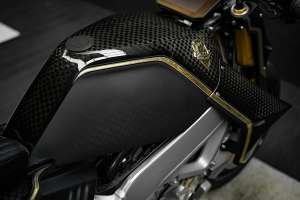 Custom Aprilia RSV4 Factory streetfighter by Rough Crafts