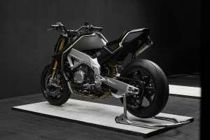Custom Aprilia RSV4 Factory streetfighter by Rough Crafts