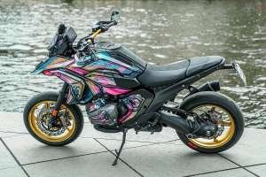 BMW R 1300 GS customized two ways by RS76 Customs