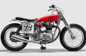 Redline: A Royal Enfield Flat Tracker with Vintage...