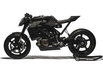 This Custom Husqvarna Motorcycle Belonged To an F1...