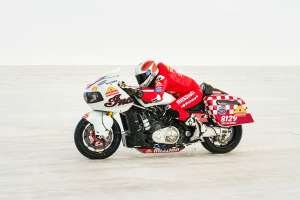 Indian Challenger land speed bagger