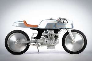 Aviation-themed Moto Guzzi Breva café racer by ShifCustom