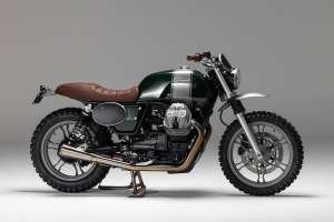 Moto Guzzi V7 scrambler by Black Cycles