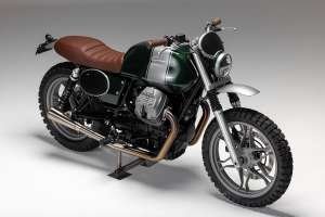 Moto Guzzi V7 scrambler by Black Cycles