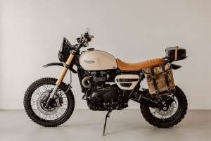 Custom Triumph Scrambler 1200 XE by Erne's Euromotos