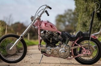 Cotton Candy Dreams: A 1977 Harley Shovelhead Chop...