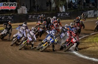 Billy Ryan comes out on top at Griffith Flat Track