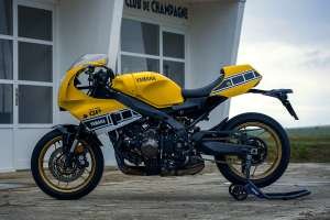 2026 Yamaha XSR900 GP Legend Yellow