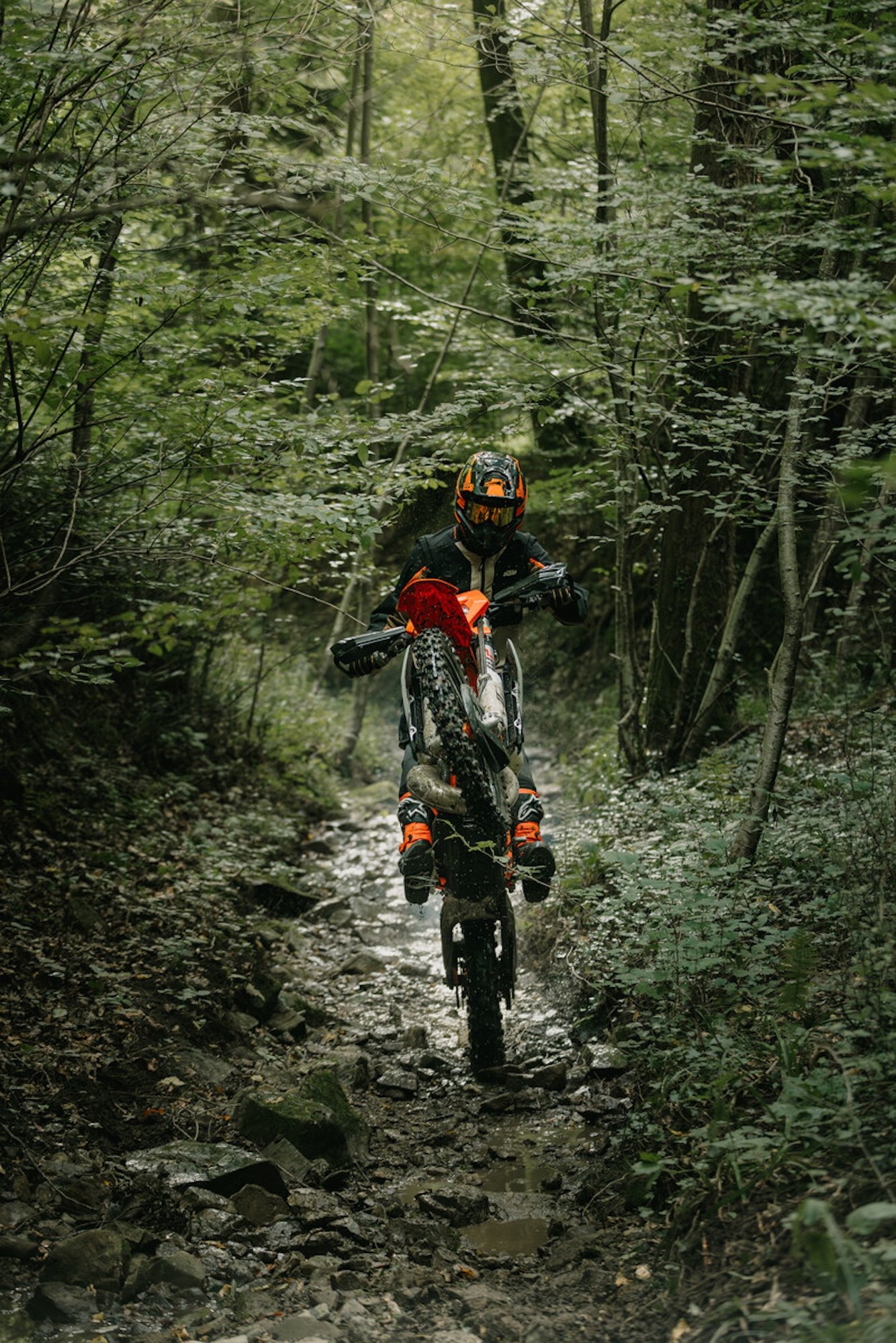 The refreshed 2026 KTM 300 EXC HARDENDURO. Media sourced from KTM. 