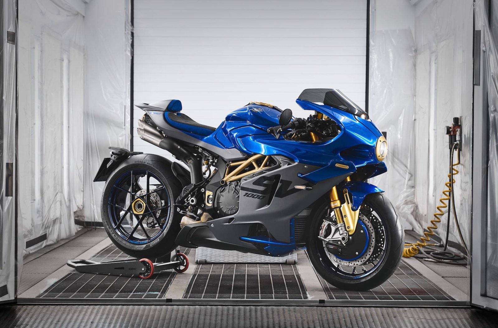 MV Agusta's hyper-exclusive Brutale, a residual of the new Sartoria Meccanica program. Media sourced from MV Agusta.