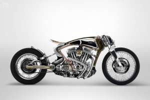 Harley Sportster board tracker by Krom Works