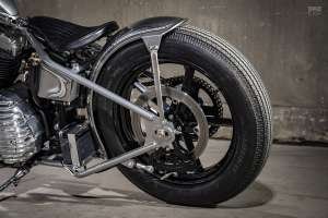 Harley Sportster chopper by Rough Crafts