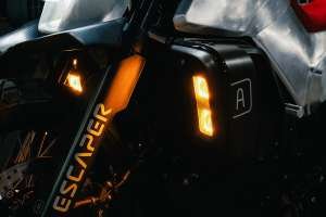 Neo-futuristic Husqvarna 701 custom by Ask Motorcycle