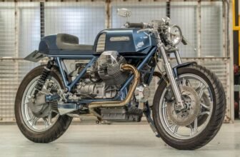 A 1981 Moto Guzzi 850 Le Mans III by Foundry