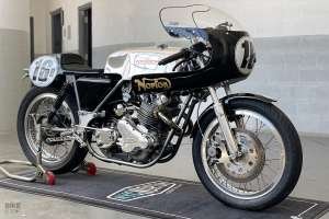 Norton Commando ‘S’ Roadster racer by NYC Norton