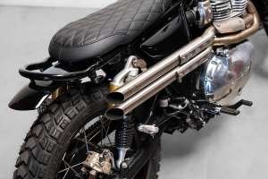 BSMC x Pom Klementieff Royal Enfield 650 scrambler