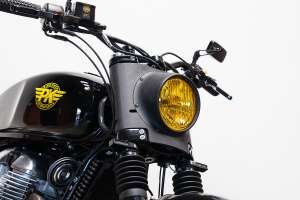 BSMC x Pom Klementieff Royal Enfield 650 scrambler