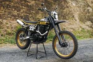 Yamaha XT500 vintage enduro restomod by Purpose Built Moto