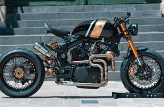 Unrestrained: An All-Out Yamaha TR1 Café Racer fr...