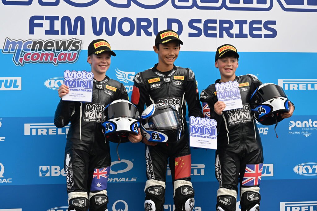 Judd Plaisted was on the podium in the opening bout and proved his potential