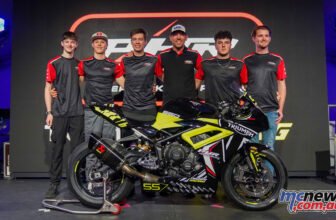 Triumph line up Sportbike World Championship campa...