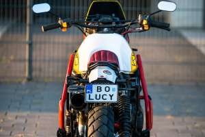 BMW K1100LT scrambler by Cardsharper Customs