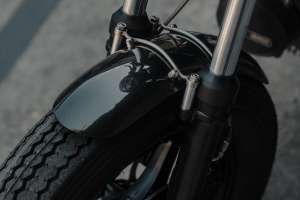 Custom Moto Guzzi V35 by Number 8 Moto