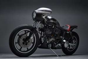 Jamesville gives a shovelhead Harley the cafe racer treatment—with incredible results.