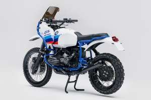 The WalzWerk X-Plorer is a modified BMW R100GS
