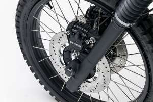 The WalzWerk X-Plorer is a modified BMW R100GS