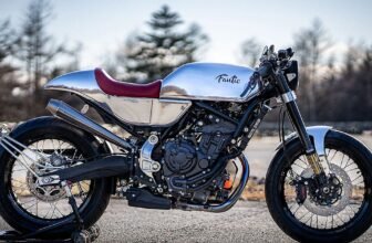 46Works Turns the Fantic Caballero Scrambler 700 i...