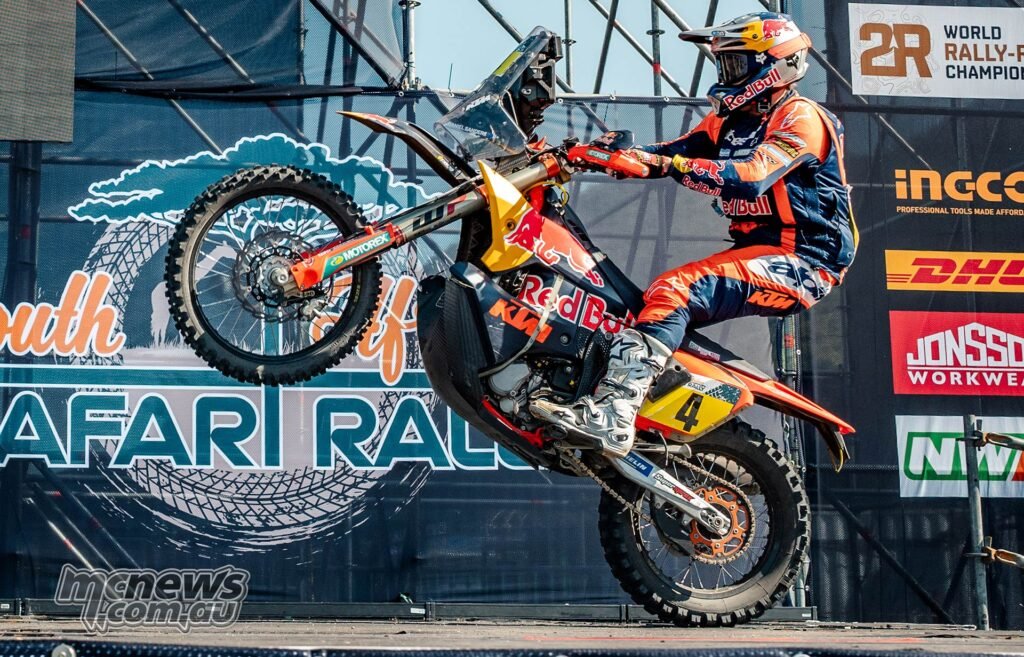 Daniel Sanders - South African Safari Rally Winner