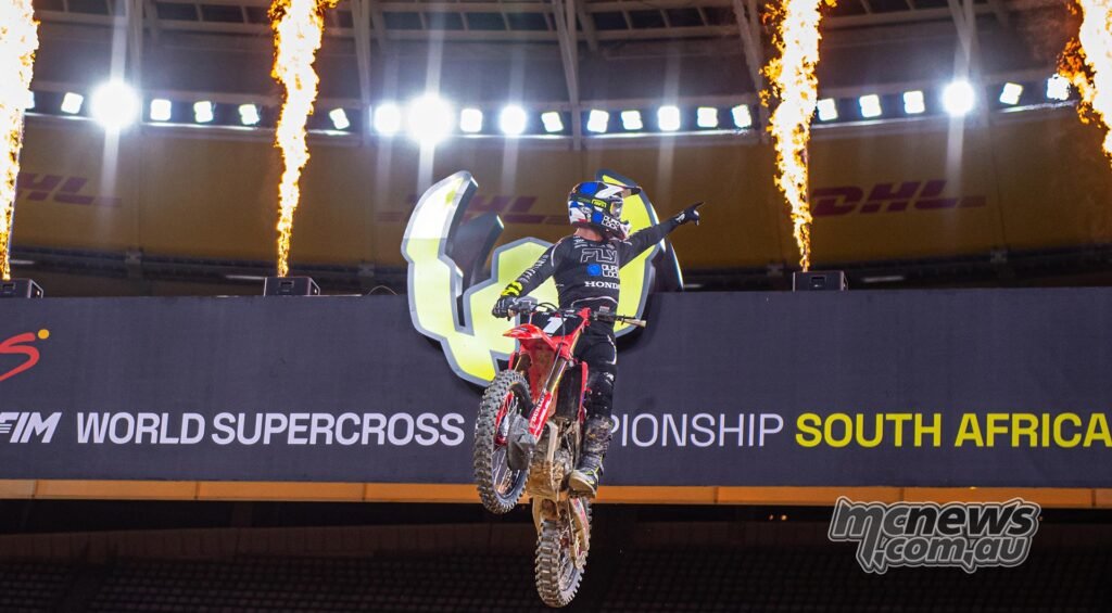 Shane McElrath dominated the championship finale in Cape Town - FIM WSX 2025