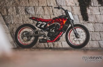 A couple of tasty Royal Enfield customs break cove...